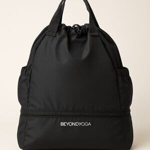 COPY - Beyond Yoga Convertible Gym Bag Black Backpack  - Gently Used